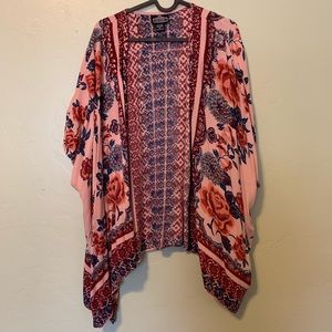 Flowy Floral Cardigan Size Small